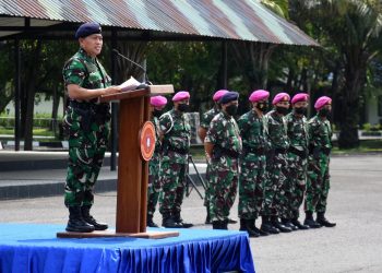 Asops Kasal Periksa Kesiapan Operasi Satgasmar Ambalat XXVII dan Pulau Terluar XXVI