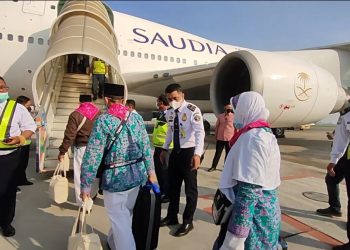 Kloter Pertama Haji 1443 H/2022 Jatim, Diberangkatkan dari Bandara Udara Internasional Juanda
