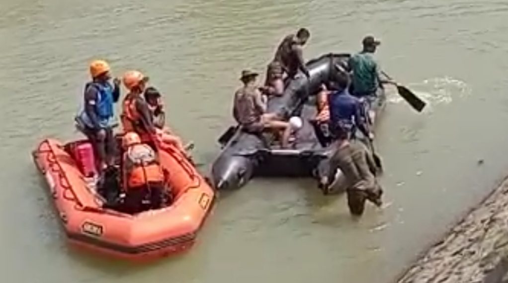 Pencarian Korban Tenggelam di DAM Kanal Kedungbacok Terus Dilakukan