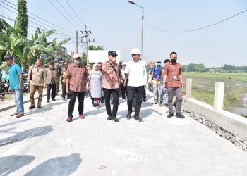 Tingkatkan Mutu Jalan, Pemkab Sidoarjo Pilih Betonisasi Jalan