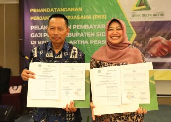 Dikbud Sidoarjo Percayakan Pembayaran Gaji P3K Sidoarjo kepada BPR Delta Artha