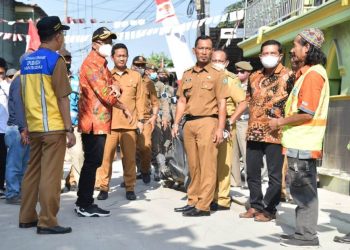 Proyek Betonisasi Ruas Jalan Panjunan-Suko Ditarget Rampung September