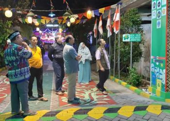 Kunjungi Kampung Edukasi Sampah di Sidoarjo, Stafsus Mensos: Ini Percontohan Baik