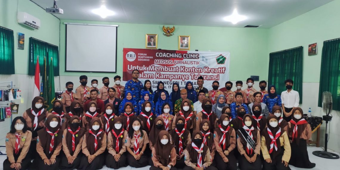 Forwas Institut terus Bergerak, Kini Sasar SMPN 1 Taman