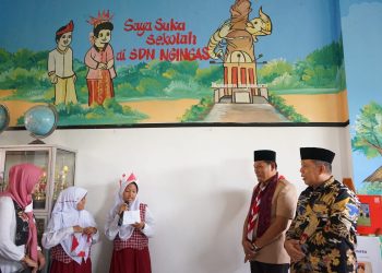 Wabup Sidoarjo, Subandi Harapkan Perpustakaan Ramah Anak Mampu Dorong Literasi Siswa SD