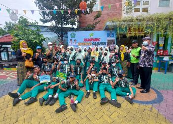 Ratusan Siswa dari Sekolah Adiwiyata Belajar Pengelolaan Sampah dan Lingkungan di Kampung Edukasi Sampah