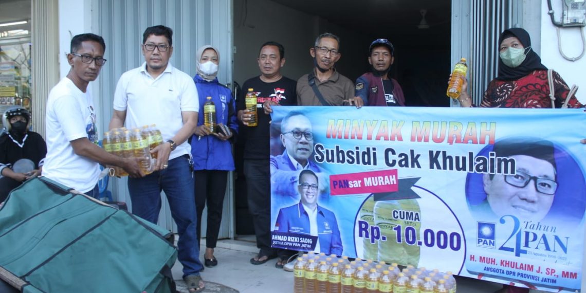 Migor Murah Rp 10 Ribu Perliter Subsidi Cak Khulaim