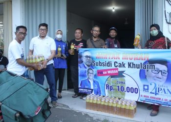 Migor Murah Rp 10 Ribu Perliter Subsidi Cak Khulaim