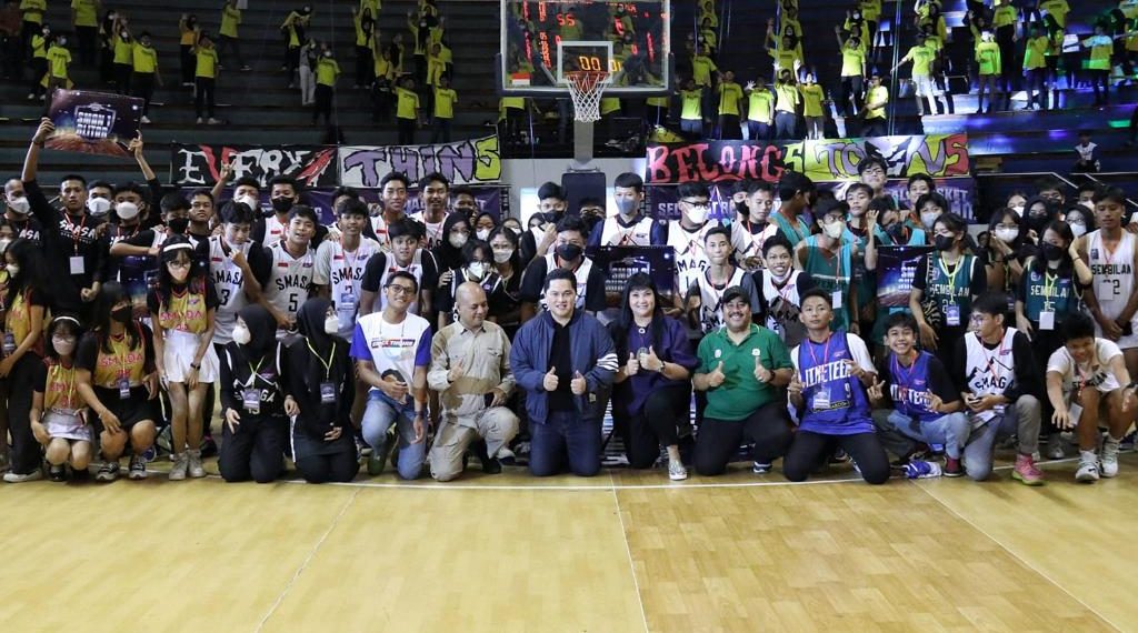 Ribuan Pelajar se Jatim Antusias Ikuti Kompetisi Basket Piala Erick Thohir