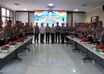 Polresta Sidoarjo Gelar Latpra Ops Zebra Semeru 2022, untuk Pelaksanaan Tugas yang Profesional dan Humanis