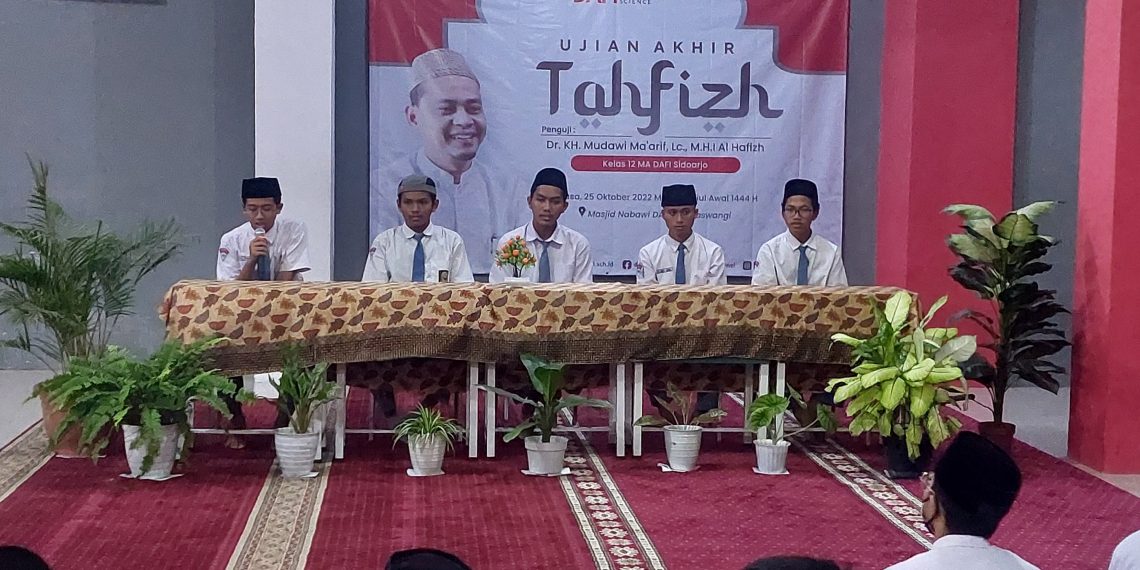 Jamin Kualitas Hafalan Al Quran Siswa, MA Dafi Pesantren Al Quran Science, Libatkan Juara Hafidz Internasional