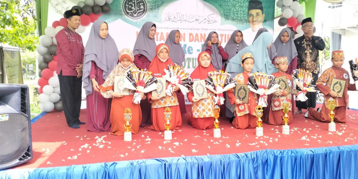 TPQ Roudlotul Mujahidin Gelar Khotaman dan Imtihan Ke-7