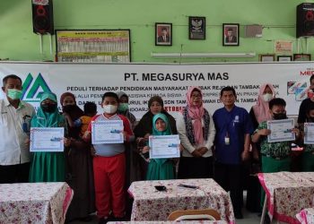 PT Megasurya Mas Berikan Bea Siswa, untuk Menyambut Ajaran Baru