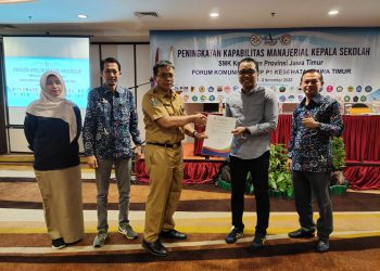 Peningkatan Kapabilitas Manajerial Kepala Sekolah se-SMK Kesehatan Provinsi Jawa Timur