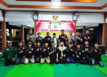 Polsek Wonoayu Inisiasi Pertemuan Antar Perguruan Silat, Untuk Ciptakan Wilayah Kondusif