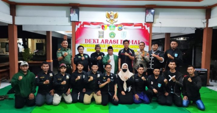 Polsek Wonoayu Inisiasi Pertemuan Antar Perguruan Silat, Untuk Ciptakan Wilayah Kondusif