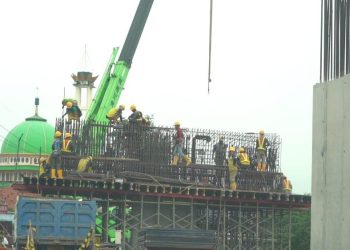 Capai 60 Persen, Proyek Flyover JPL Krian Tutas Desember 2023