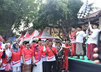 Pemkab Sidoarjo Gelar Mlaku Sarungan Bareng