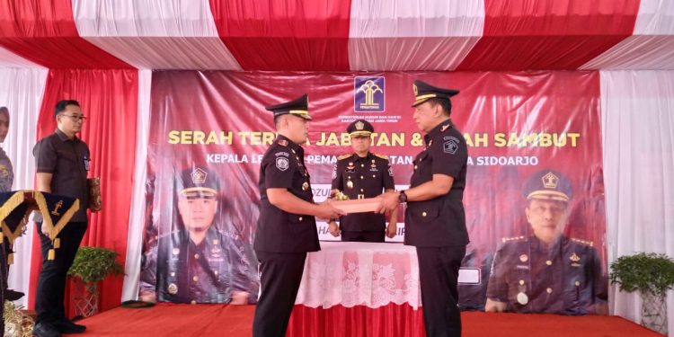 Kalapas Kelas II Sidoarjo Resmi Berganti, Kini Dijabat Sugeng Handono