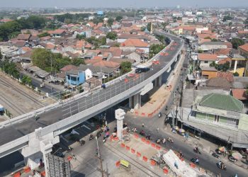 Proyek Flyover JPL 64 Krian Capai 95 Persen, Akhir Tahun Siap Uji Coba