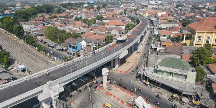 Proyek Flyover JPL 64 Krian Capai 95 Persen, Akhir Tahun Siap Uji Coba
