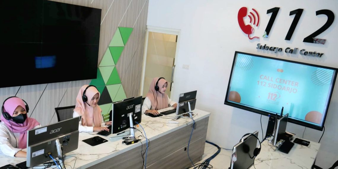 Tiap Bulan, Call Center 112 Sidoarjo Terima 4.032 Telepon Masuk