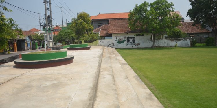 Bupati Sidoarjo Gus Muhdlor Bangun Taman Alun-alun Jabon Sidoarjo