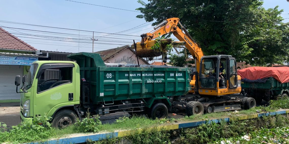 Cegah Banjir, Pemkab Sidoarjo Normalisasi 11 Sungai