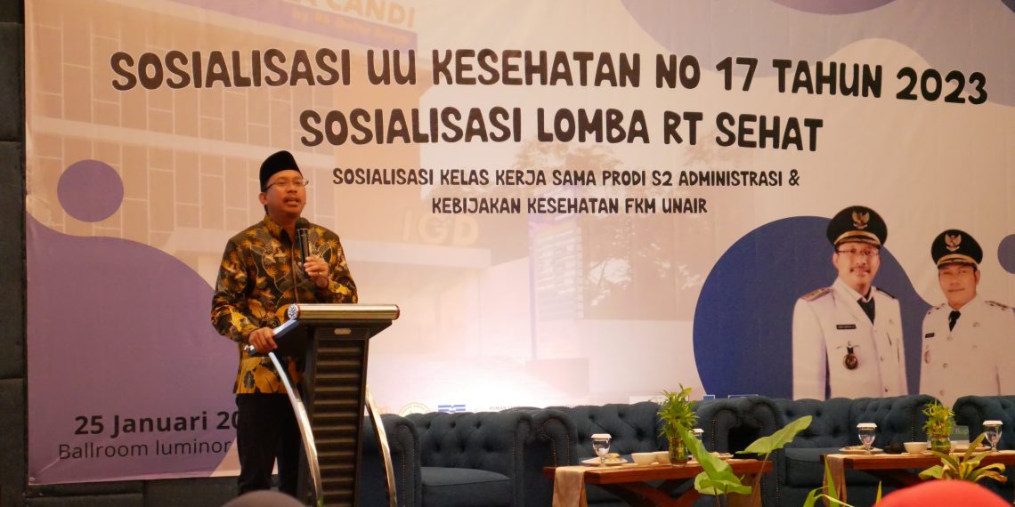 Menuju Future Governance 5.0, Bupati Gus Muhdlor Ajak 31 RS Dukung Lomba RT Sehat