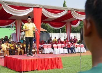 LPI Jenjang SD, Bupati Gus Muhdlor : Munculkan Bibit Unggul Sepak Bola Untuk Sidoarjo