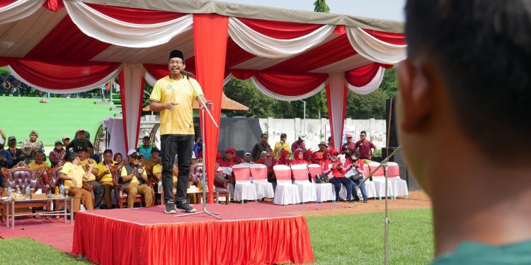 LPI Jenjang SD, Bupati Gus Muhdlor : Munculkan Bibit Unggul Sepak Bola Untuk Sidoarjo