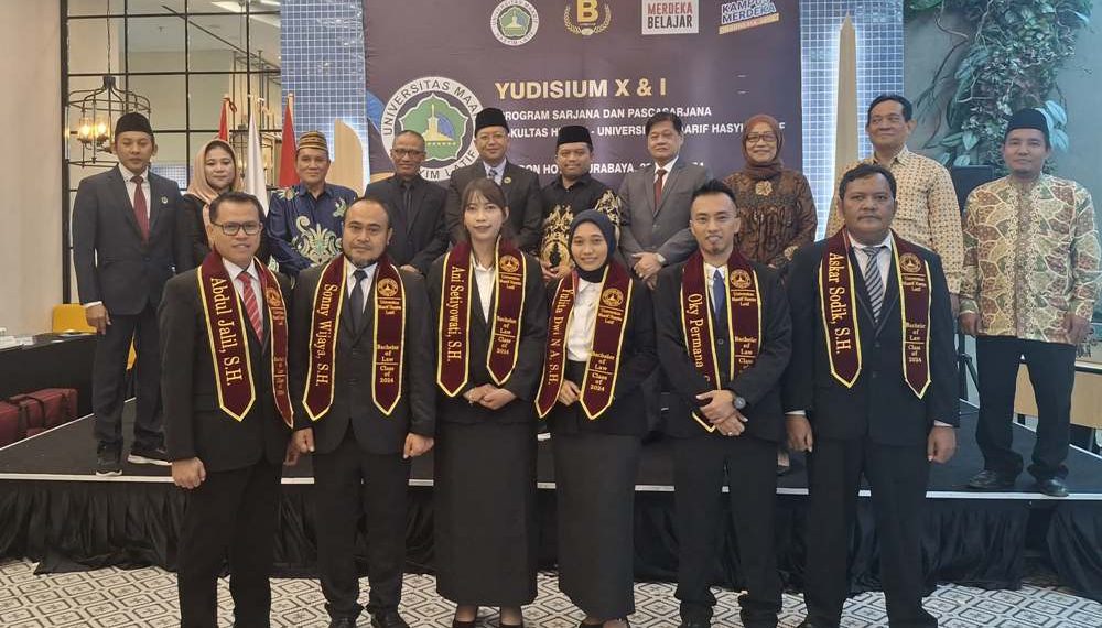 Yudisium FH Universitas Maarif Hasyim Latif Mengambil Tema Energi, Akselerasi dan Berkeadilan