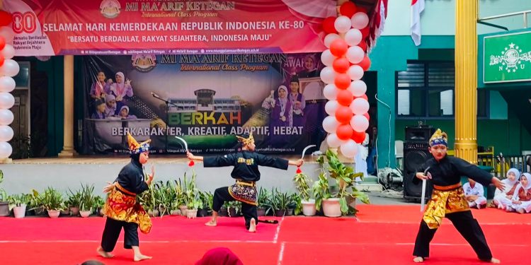 Rayakan HUT RI ke-80, MI Ma’arif Ketegan Tanamkan Semangat Nasionalisme Sejak Dini