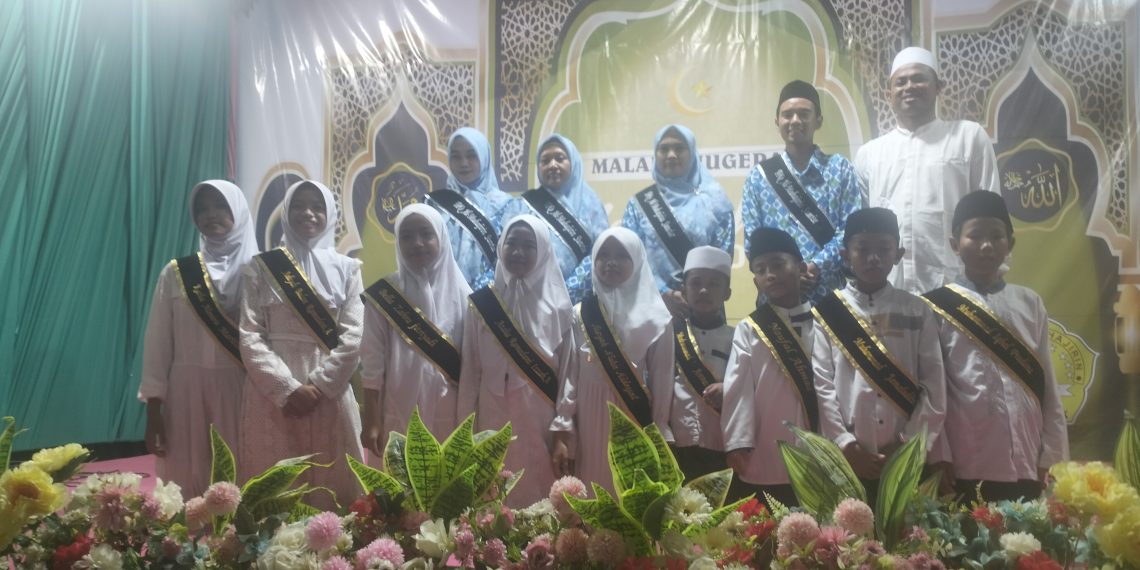 Maulid Nabi Dibalut Haflatul Imtihan, TPQ Al-Muhajirin Cetak Generasi Cinta Al-Qur’an