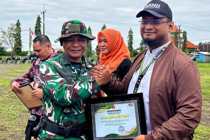 Laznas BMH Berusaha Terus Bersinergi Pasca Penutupan TMMD Ke 126 di Sidoarjo