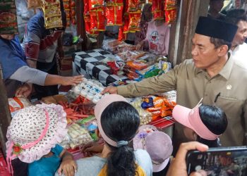 Jelang Nataru, DPR RI Blusukan ke Pasar Pantau Harga Pangan di Sidoarjo