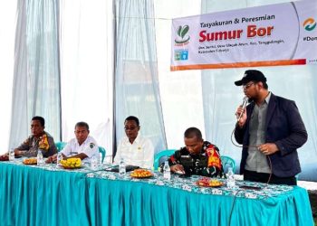 BMH Unit Sidoarjo Bersama Perangkat Desa serta Donatur BMH Resmikan Sumur Bor di Desa Pelosok Sidoarjo.