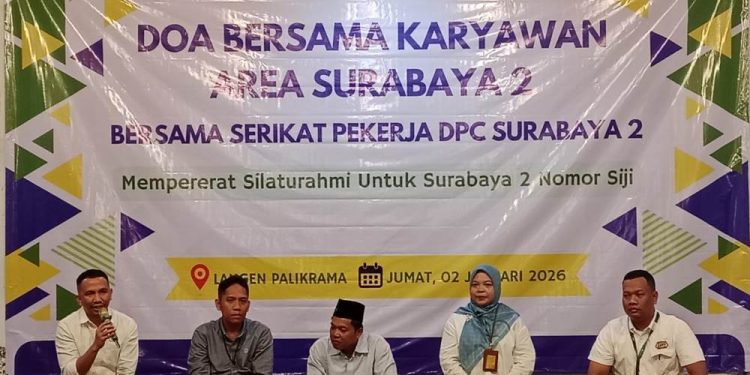 DPC Serikat Pekerja Pegadaian Area Surabaya 2 Gelar Doa Bersama, Wujud Syukur Kinerja 2025
