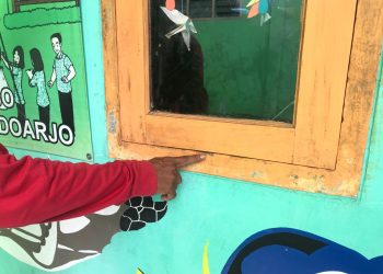 Lembaga Sekolah PAUD di Sidoarjo, Diduga Dibobol Maling