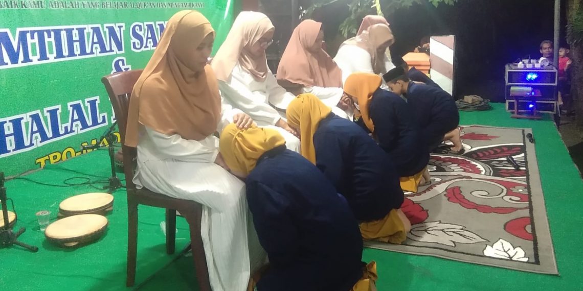 TPQ Madin Al Amin Adakan Imtihan Santri