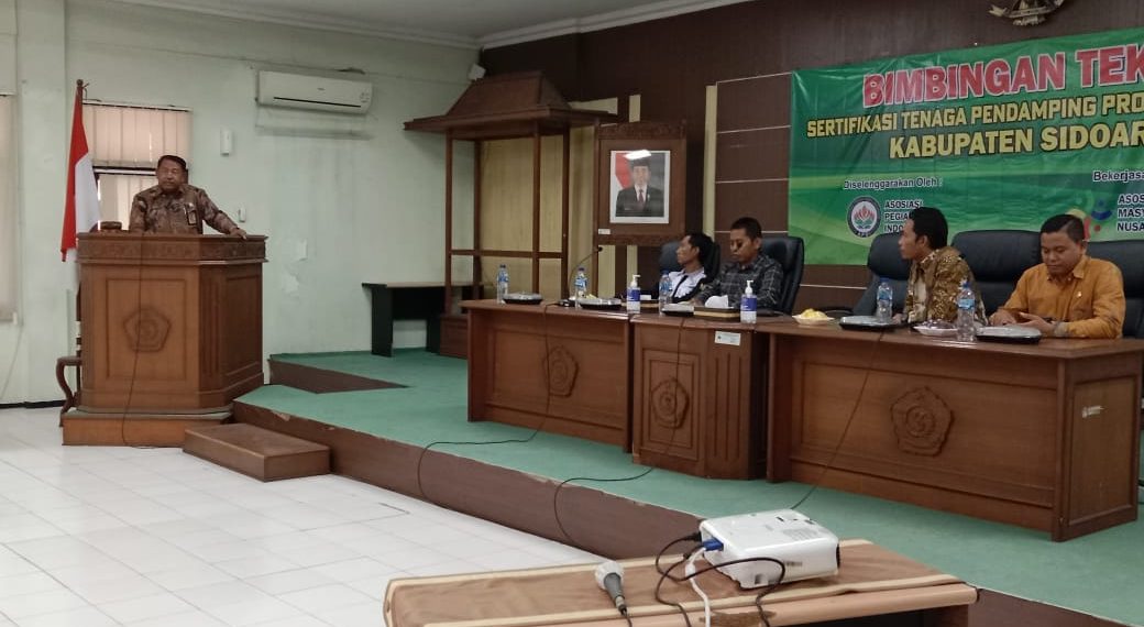 APDI Sidoarjo Gelar Bimtek Sertifikasi Pendamping Desa