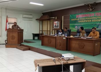 APDI Sidoarjo Gelar Bimtek Sertifikasi Pendamping Desa
