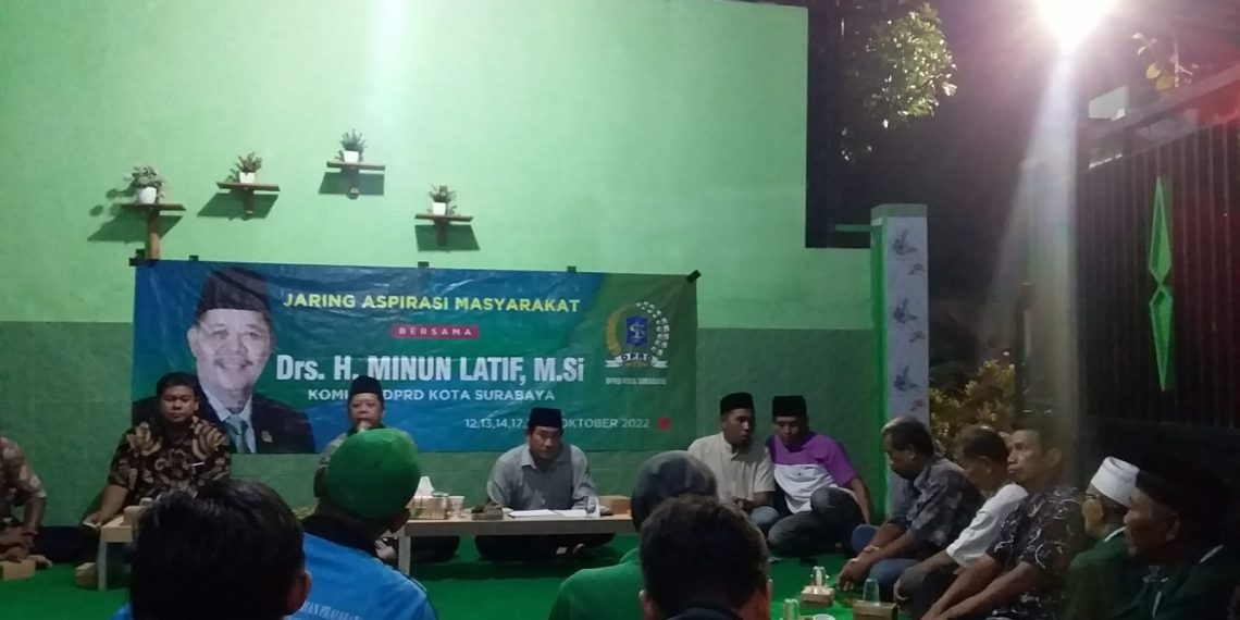 Minun Latif Serap Aspirasi Warga Kelurahan Jeruk