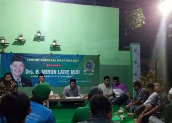 Minun Latif Serap Aspirasi Warga Kelurahan Jeruk