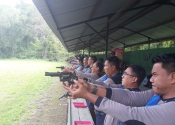 Antisipasi Peningkatan Risiko Kamtib, Bekali Kepala Kesatuan Pengamanan Lapas/Rutan dengan Skill Menembak