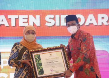 Kabupaten Sidoarjo Mendapat Predikat CETAR pada Jatim Bereucracy Fest 2022