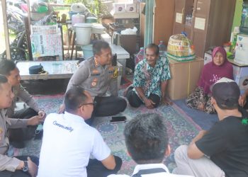 Kapolresta Sidoarjo Kunjungi Korban Tragedi Kanjuruhan di Porong