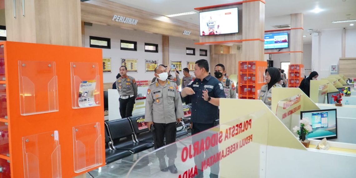 Polda Bangka Belitung Study Tiru di Polresta Sidoarjo