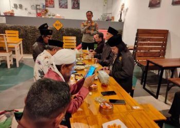 Kapolsek Wonoayu Temui Sejumlah Tokoh Agama dan Tokoh Masyarakat, untuk Ciptakan Sikon Kondusif