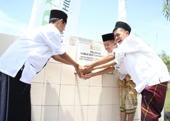 BMH Jatim Bangun 116 Sumur Bor untuk Atasi Krisis Air Bersih